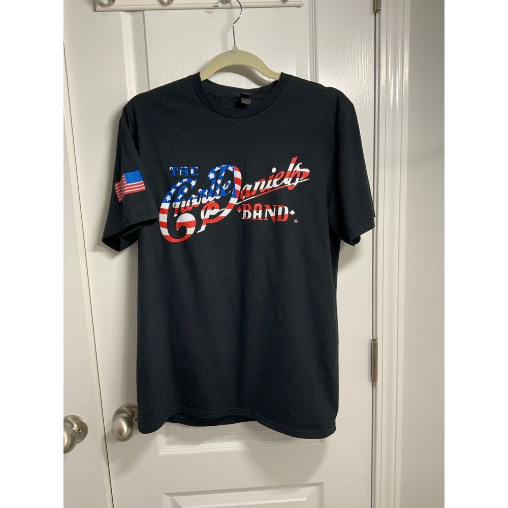 Charlie Daniels Band Patriotic t-shirt‎ size Medium